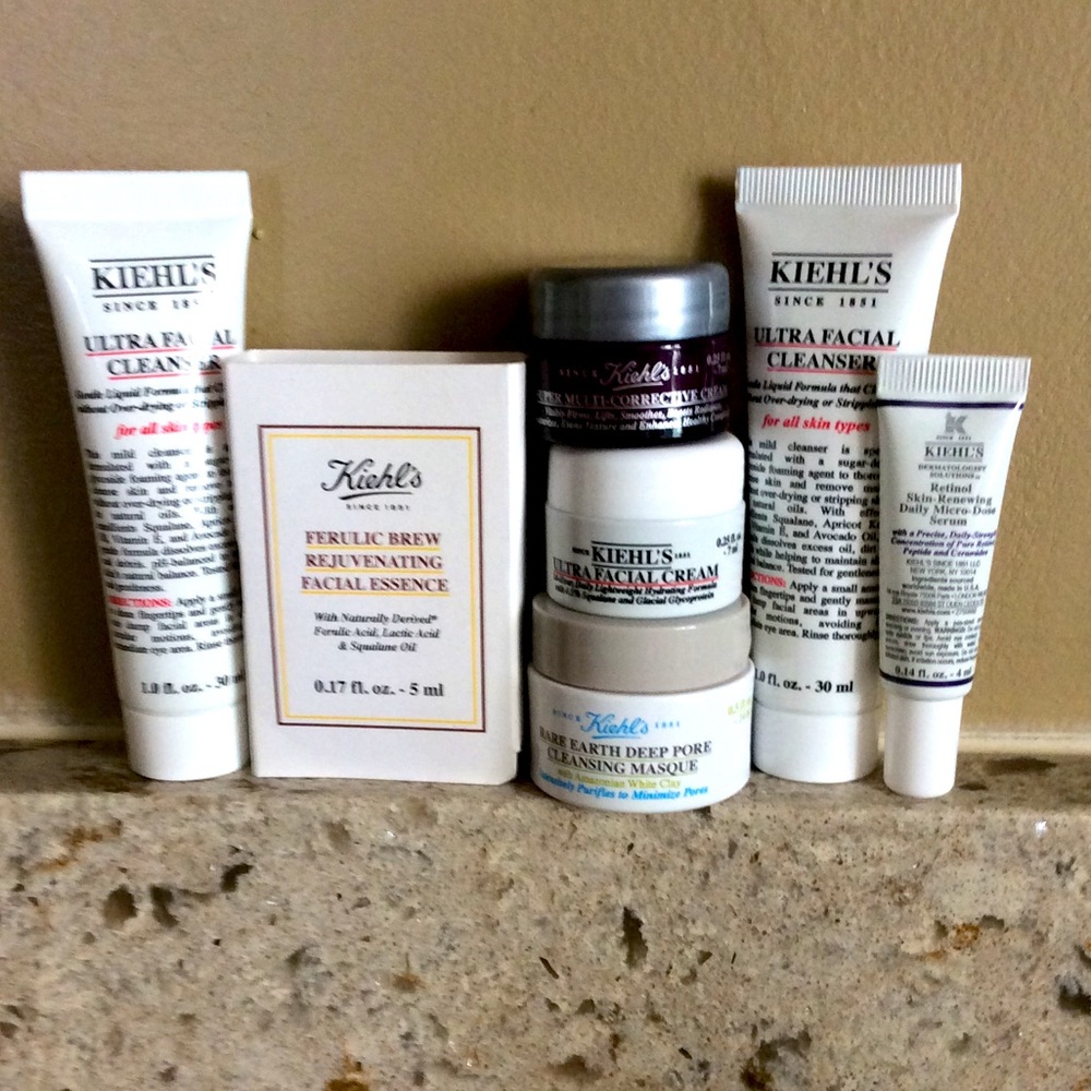 Kiehl’s 7 piece skincare set